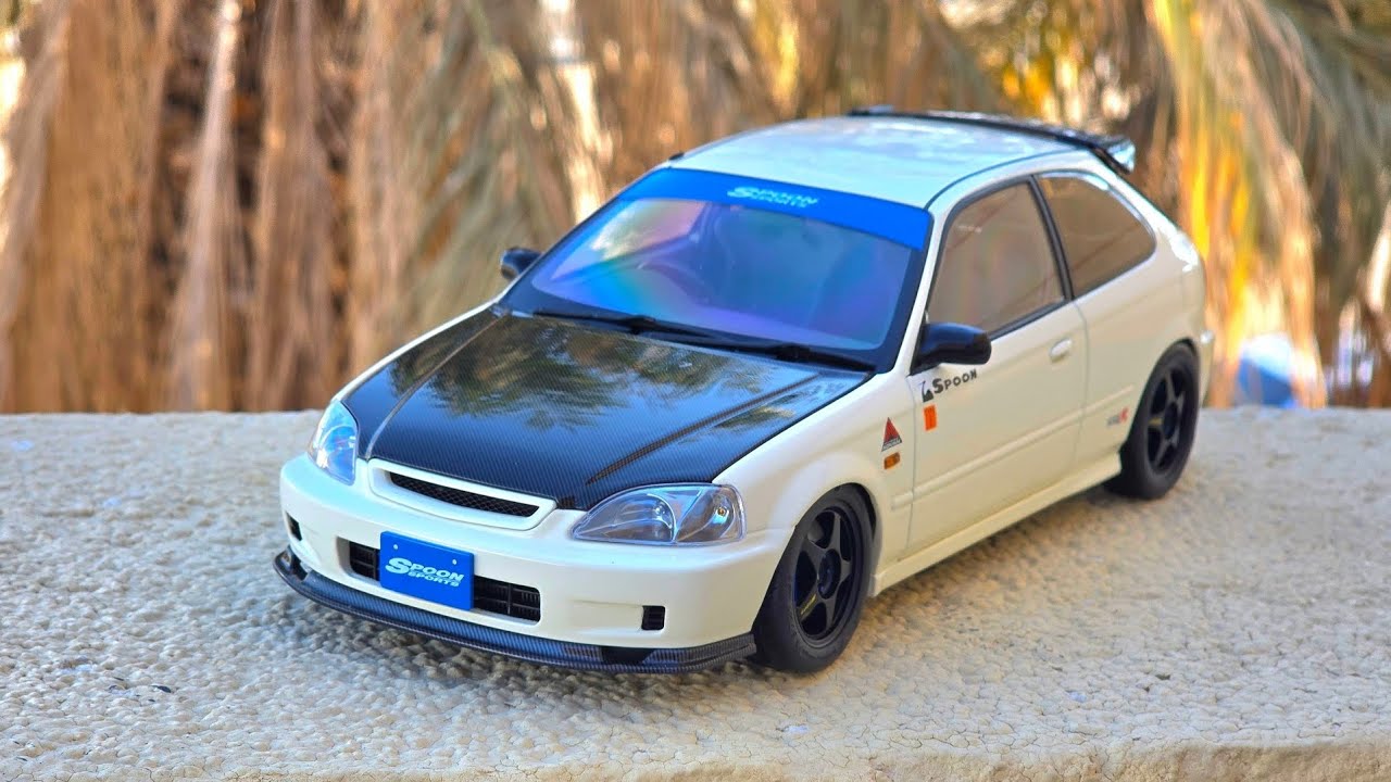 1/18 MotorHelix Honda Civic EK9 Spoon Edition