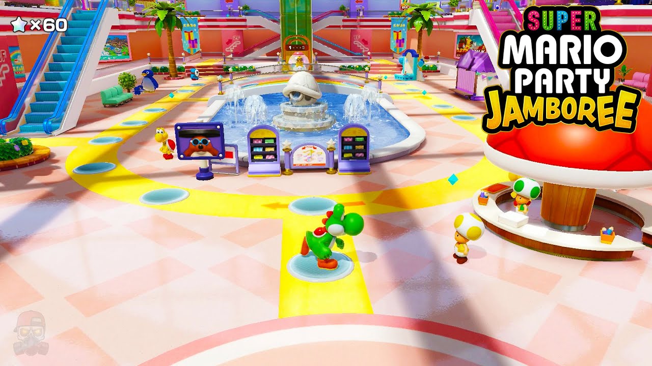 Super Mario Party Jamboree - Party Planner Trek (Rainbow Galleria 100%)