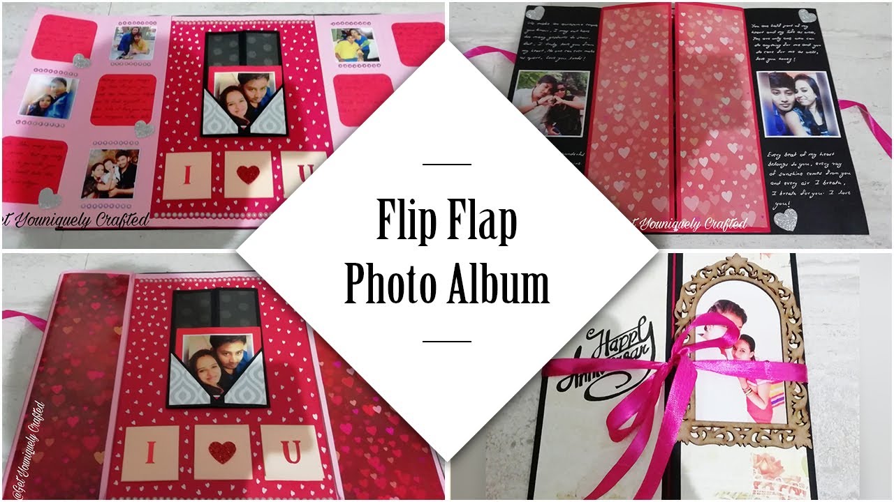 Flip Flap Photo Album 🎁❤️