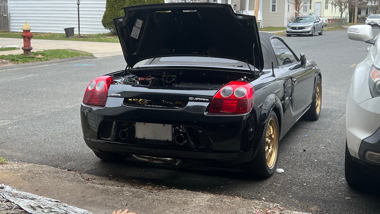 Mr2 spyder 2zz swap