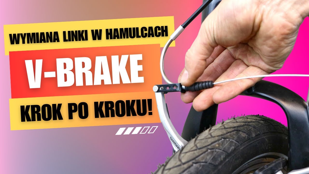 Jak wymienić linkę hamulcową w rowerze z hulcami V-brake w kilku prostych krokach!