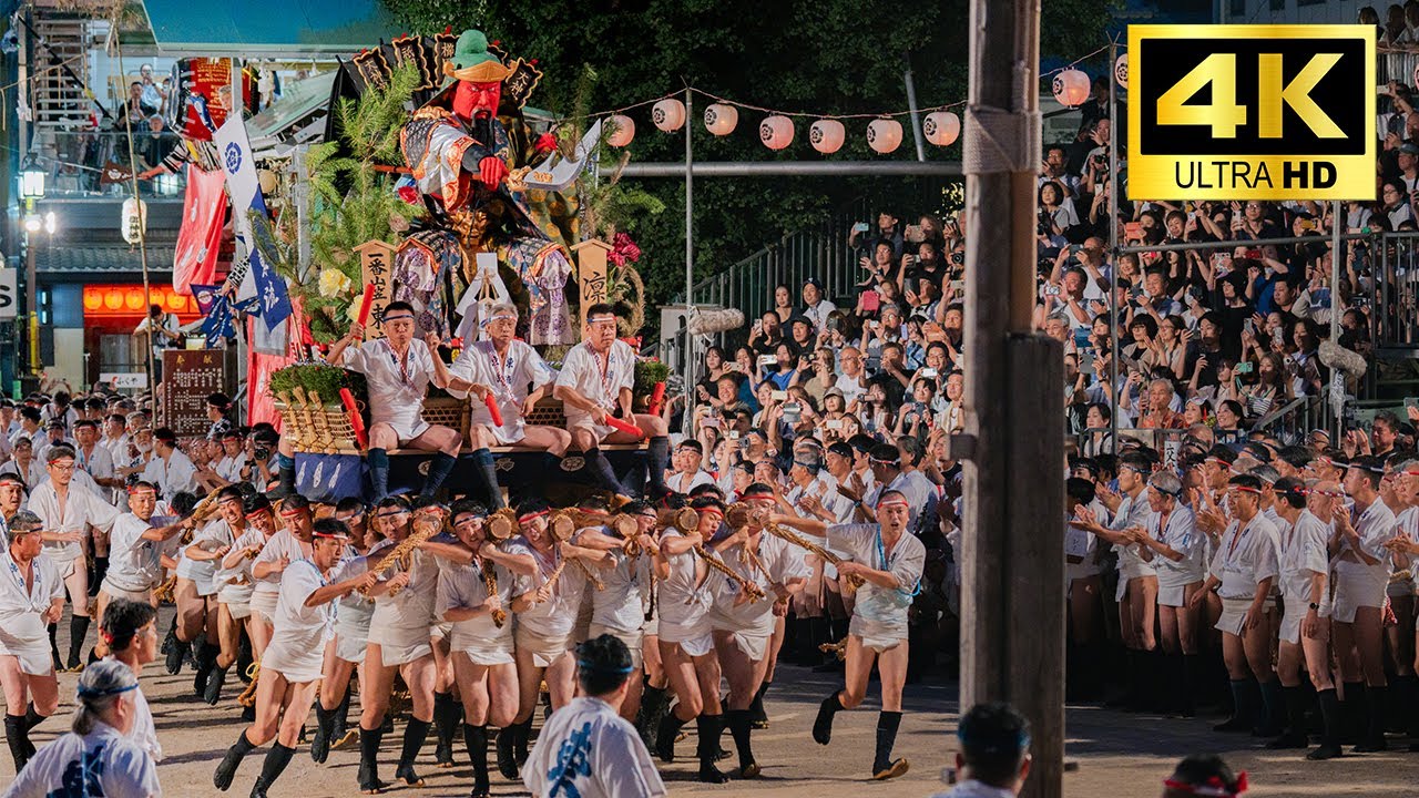 【博多祇園山笠・追い山笠2025】櫛田神社プレミアム席からの見た本気の山笠は、熱気と魂が桁違いだった！　4K高画質・高音質