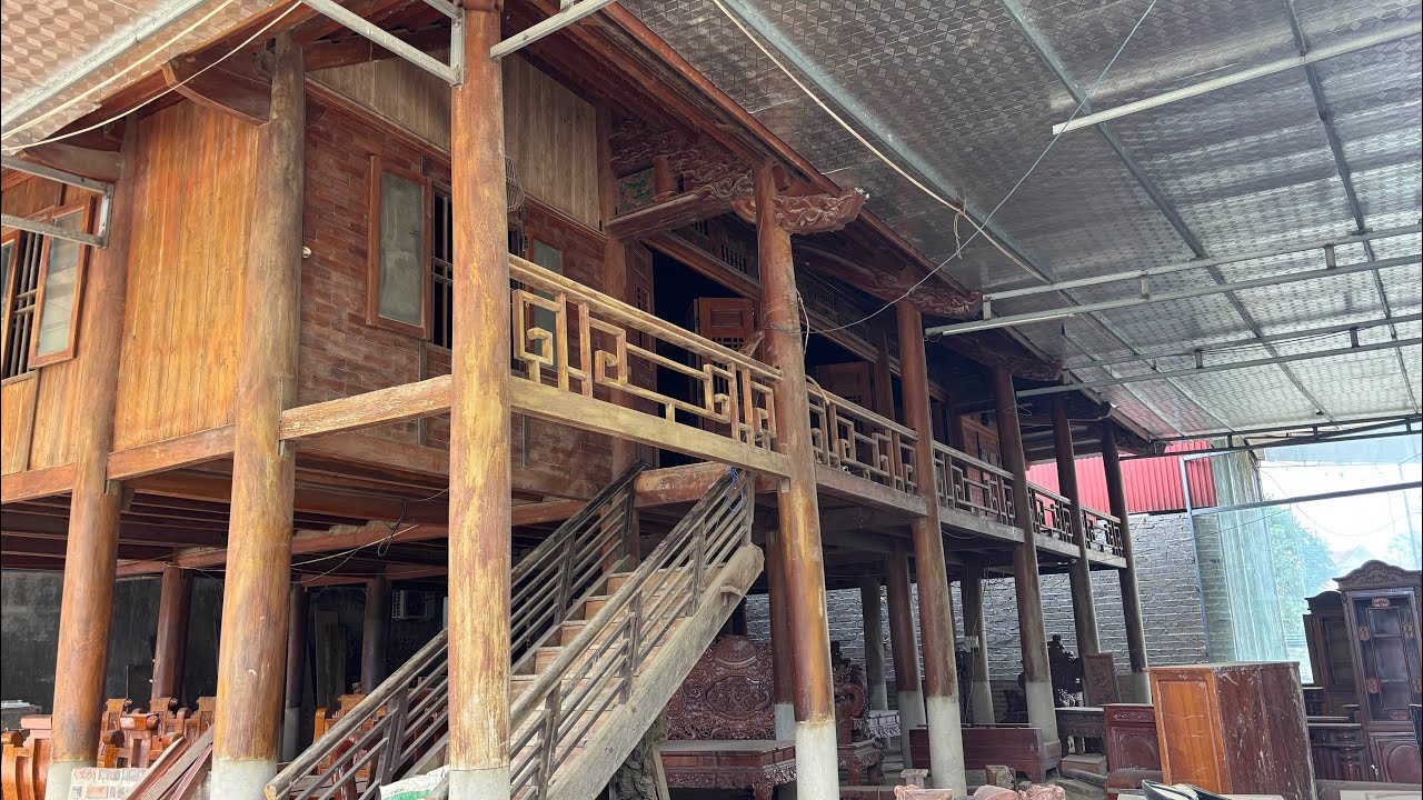  Bán nhà sàn gỗ đinh 160m2 -0963177806