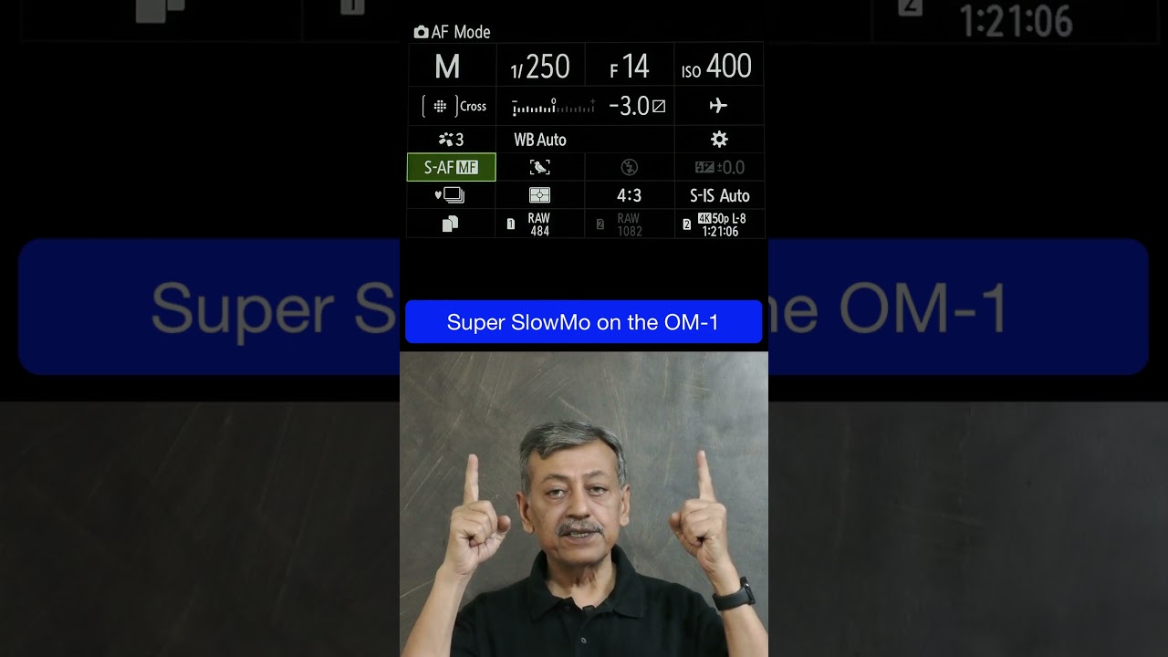 Super Slow Motion on your OM-1 Mark I & Mark II