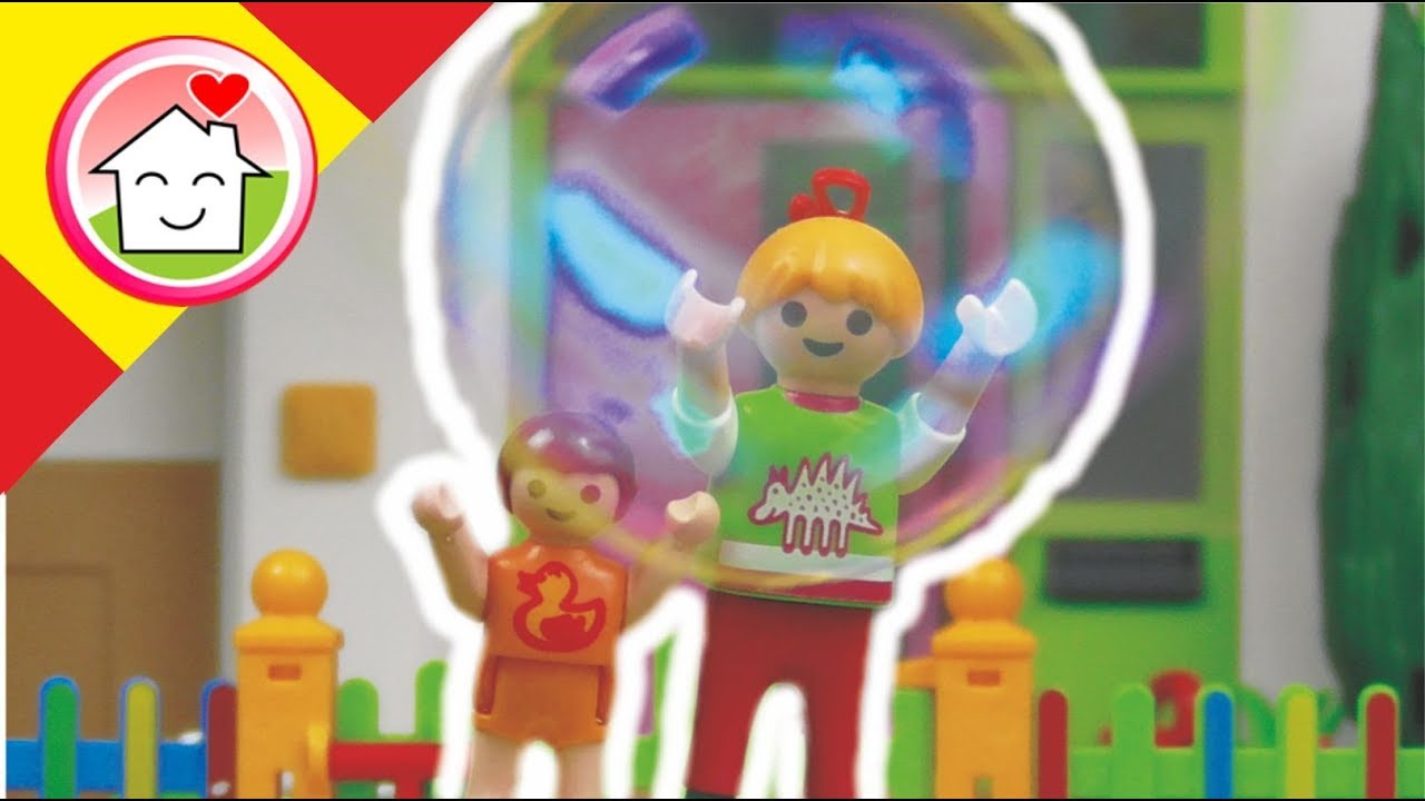 Playmobil en español Pompas de jabón / La Familia Hauser