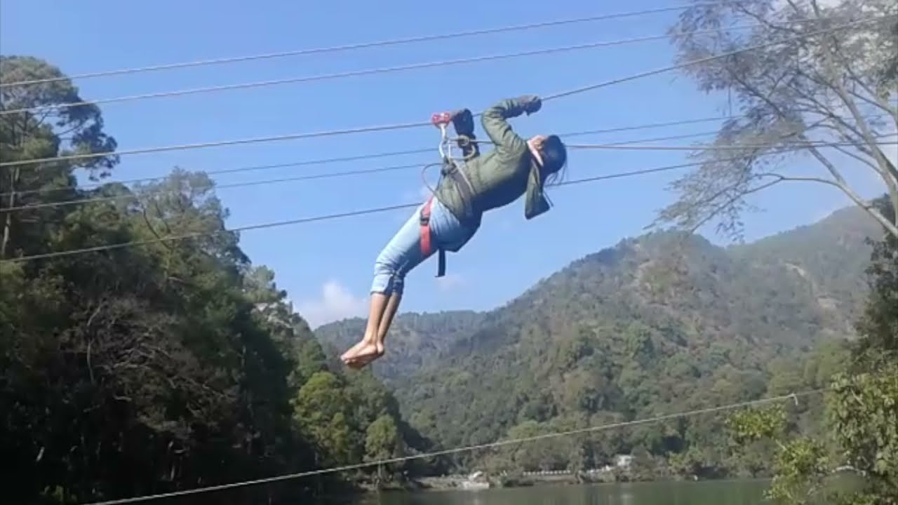 River crossing | Sattal | Nainital | Uttarakhand | Most adventurous sports