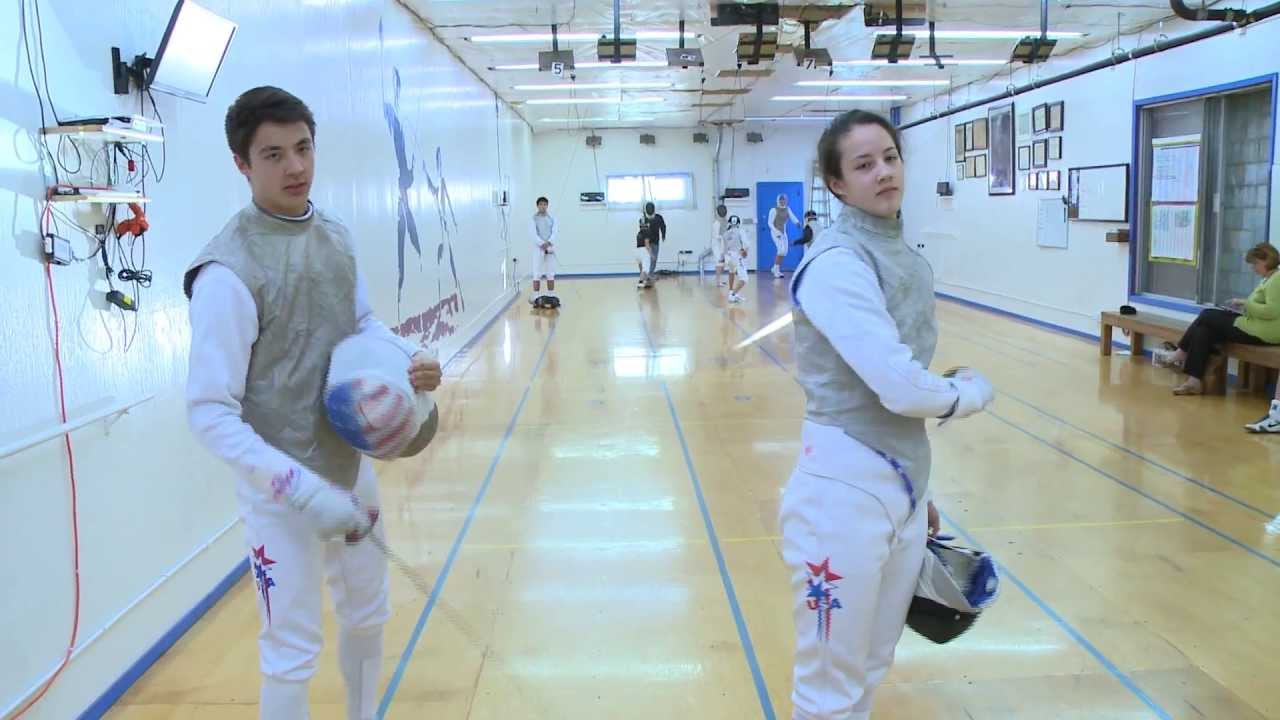 Olympic Fencing Family