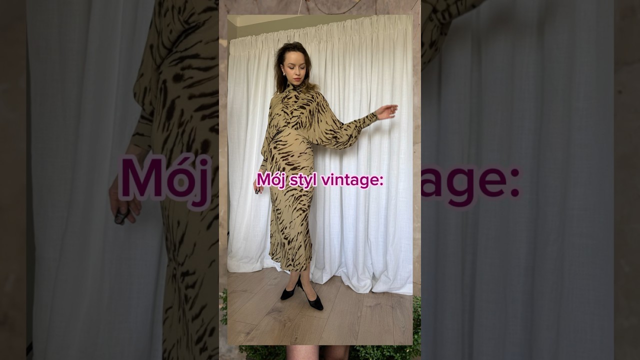 Napisz w komentarzu VINTAGE, a wyślę Ci link do najnowszej kolekcji 👗 #modavintage #ootd #fashion