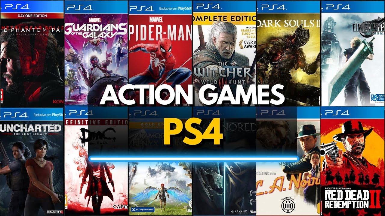 Top 50 Best Action Games on PS4 You Must Play