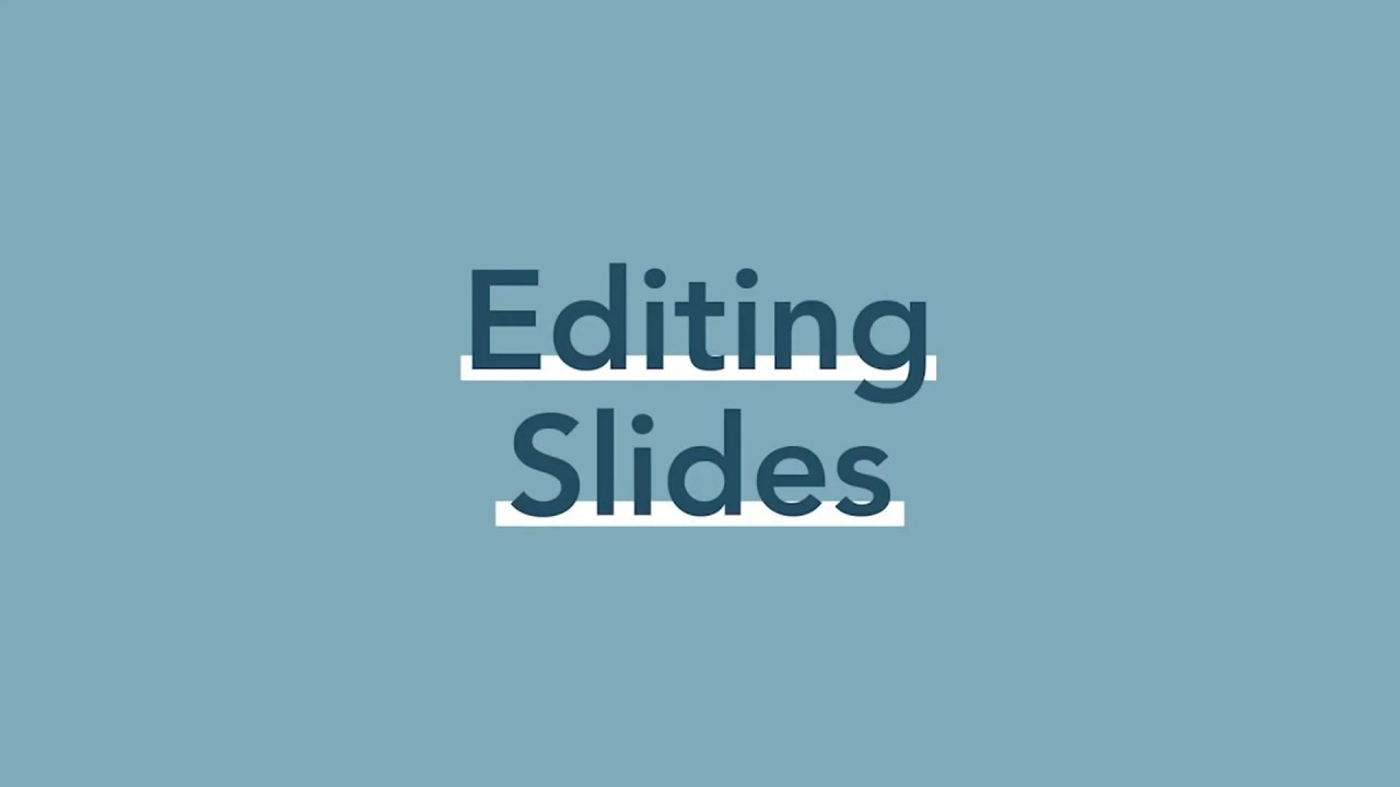 ProPresenter 7 Training: Editing Slides