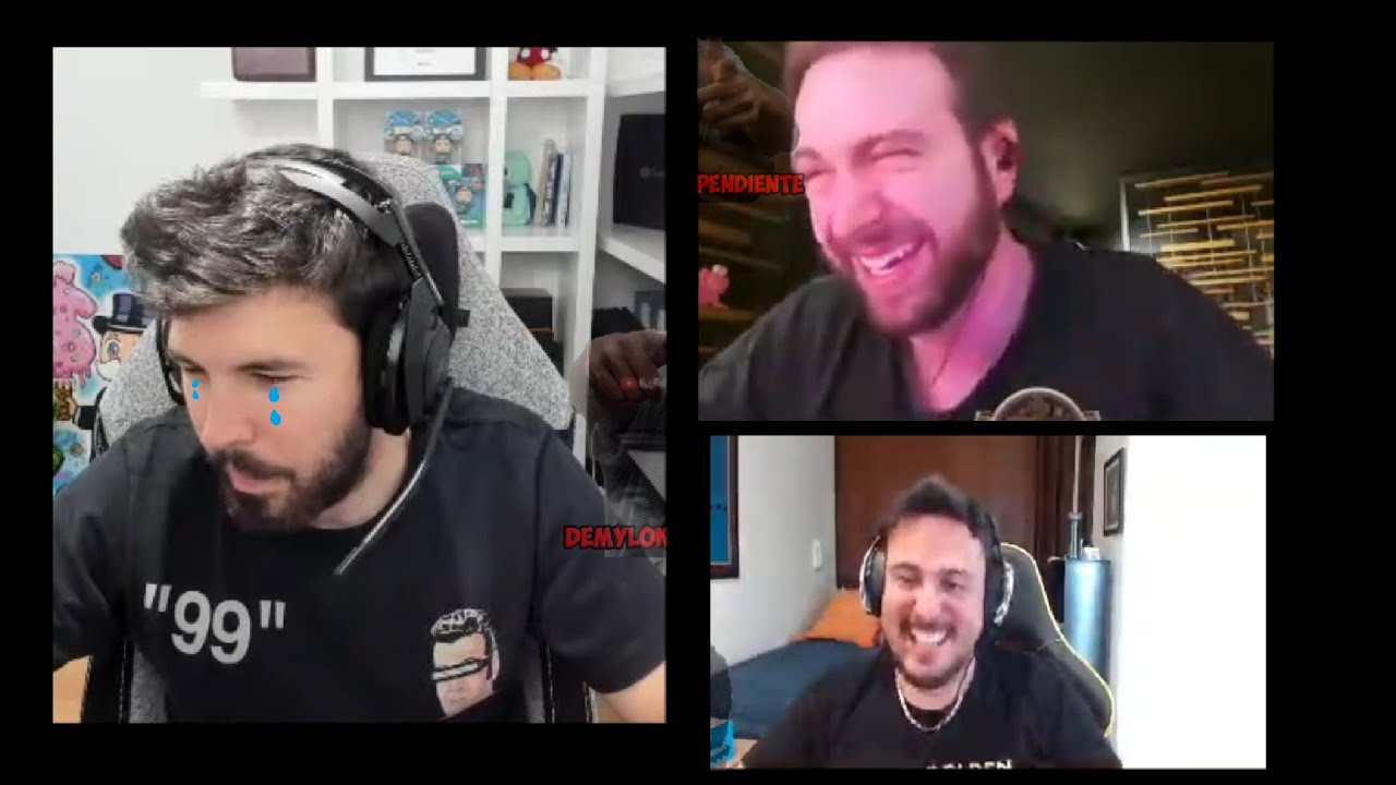 Vegetta y Fargan se burlan de la dura infancia de Willyrex
