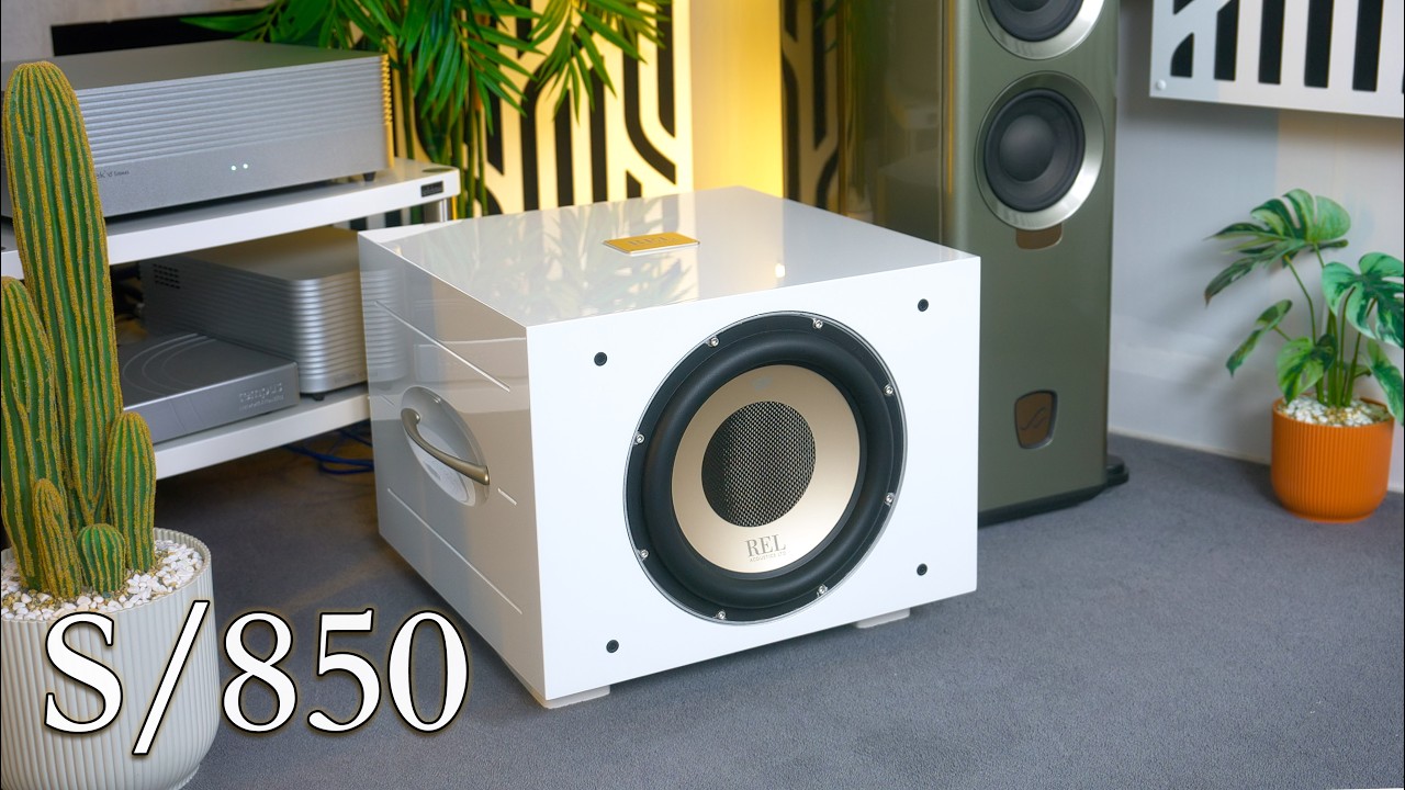 Больше BASS POWER Speed ​​Control с НОВЫМ сабвуфером REL серии S/850