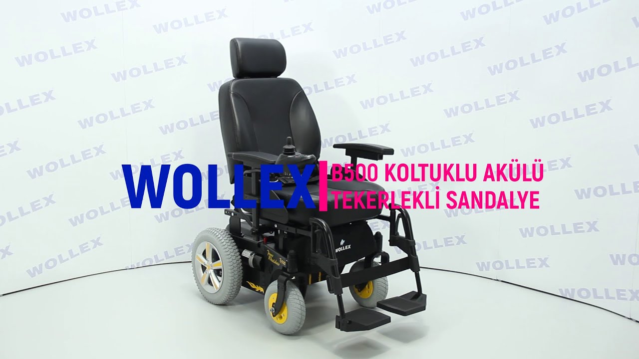 WOLLEX B500 Kaptan Koltuklu Akülü Tekerlekli Sandalye Kullanımı