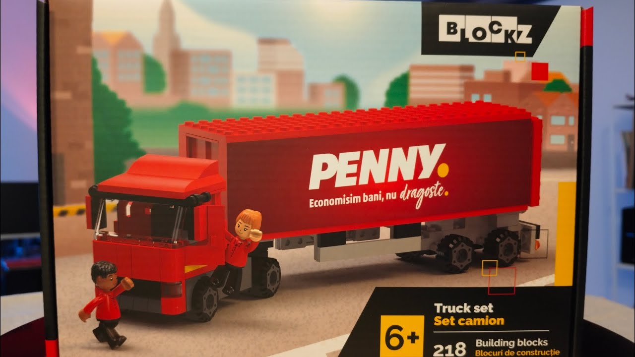 Cum să construiești Setul Blockz Penny Truck Set | LEGO Build Tutorial