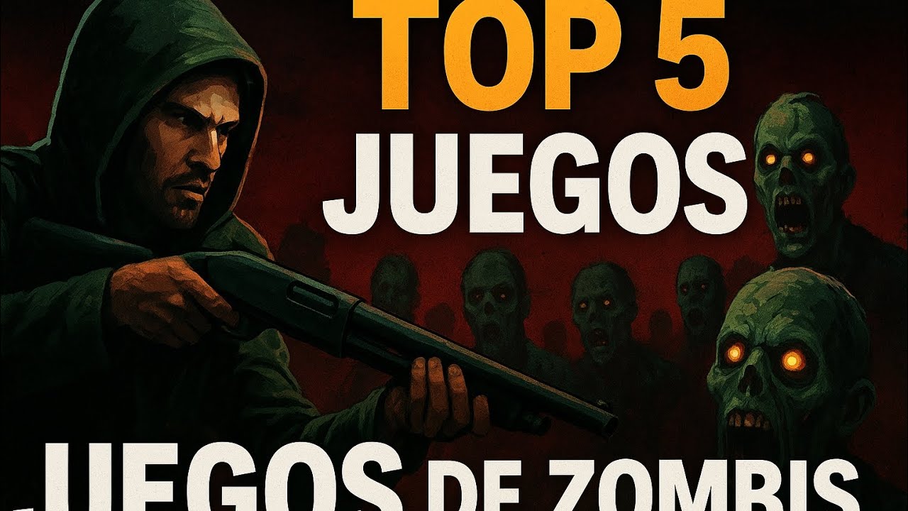 TOP 5 JUEGOS DE ZOMBIS para Android que TENÉS que PROBAR 💀🔥 (2025)