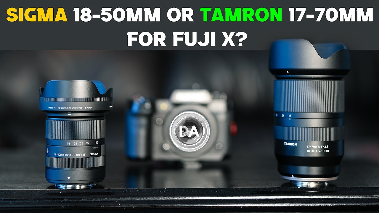 Sigma 18-50mm F2.8 против Tamron 17-70mm F2.8 для крепления Fuji X-Mount | Что лучше?