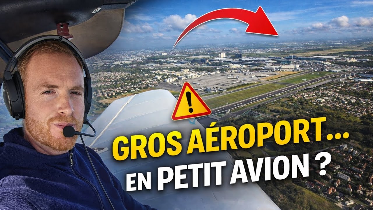 J’atterris à Nantes Atlantique ✈️ | Aéroport International en DR400