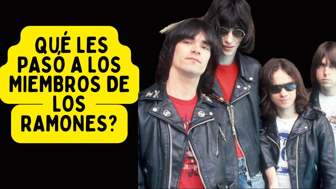 Las tristes explicaciones de cada una de las muertes de los miembros de los Ramones.