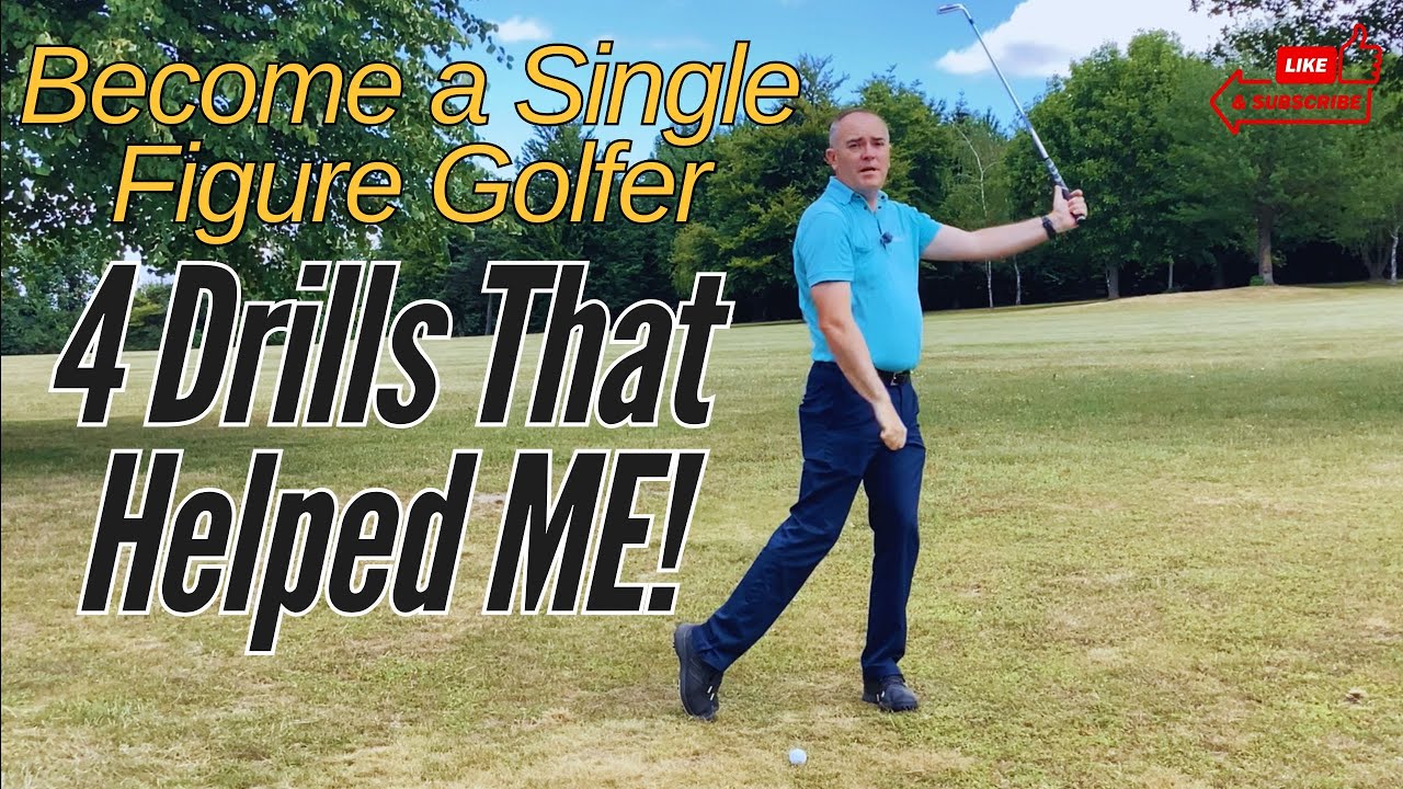 Single Figure Golfer - The 4 Drills Helped ME To Get To That Level!