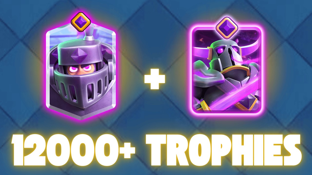 EVO MK AND PEKKA 12k push... #clashroyale  #live #clash #rage #shorts #f2p #uc #p2w