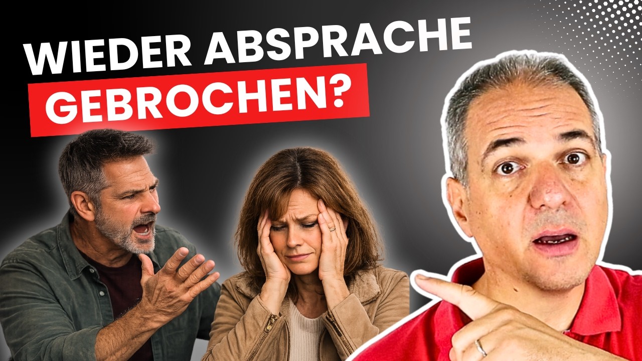 Warum Narzissten NIEMALS Absprachen einhalten (und was du tun kannst)