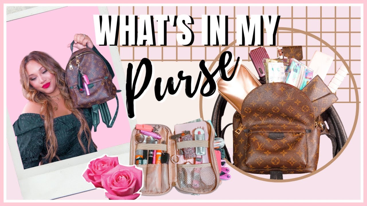 Что в моей сумочке | Как я организую свою сумку | Что в моей сумочке Louis Vuitton 2020 | ВСЕГДА ...