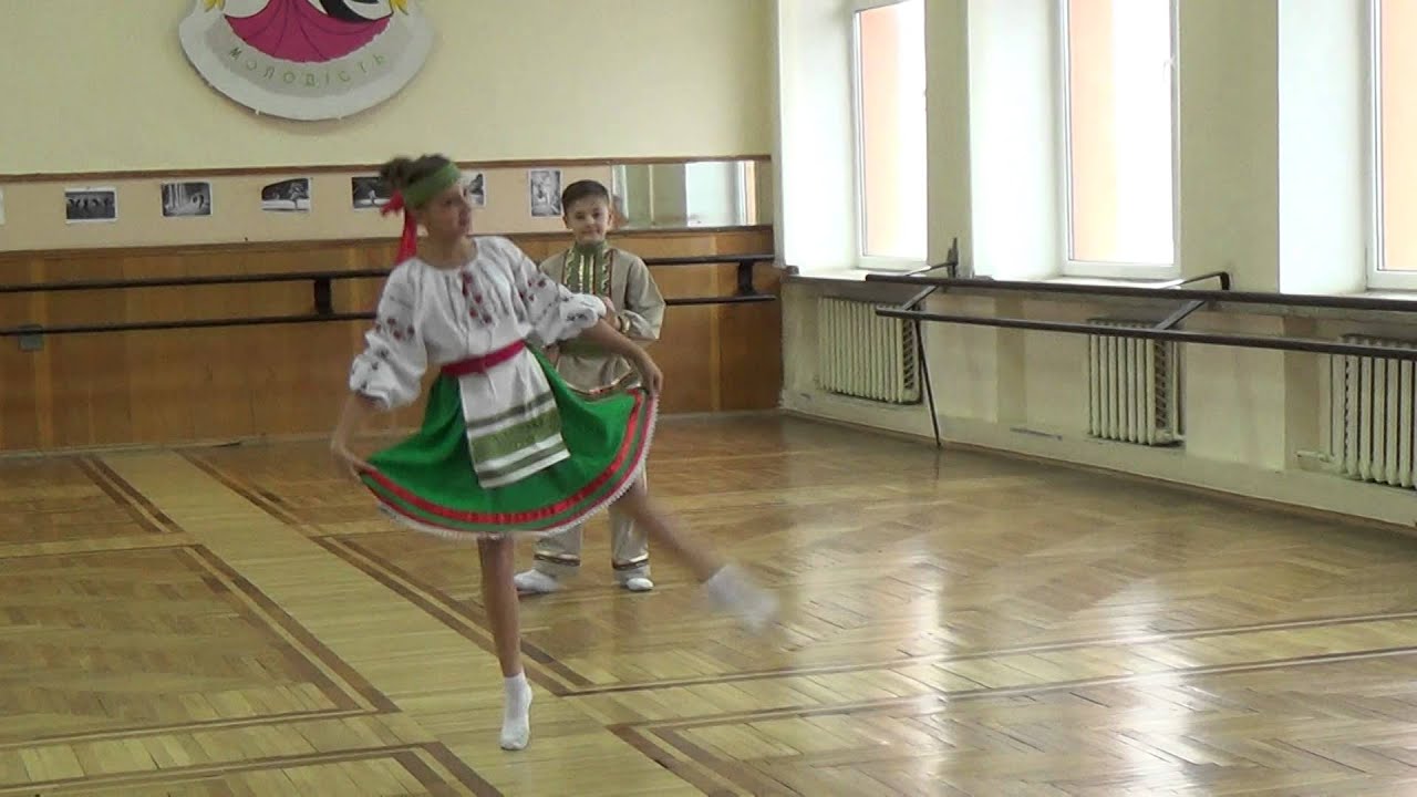 Поліська полька-соло(Іра Олійник Вадім Боднарюк)