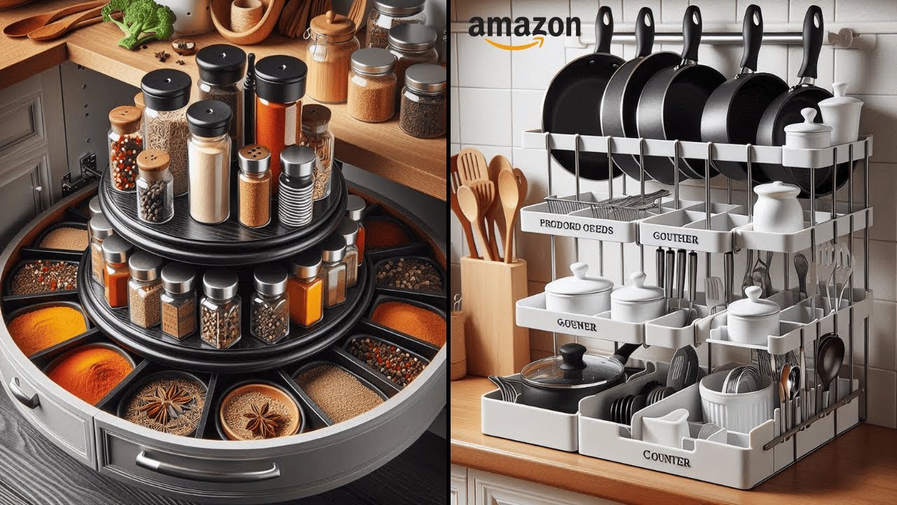 Товары для организации и хранения на кухне на Amazon: что стоит купить в этом месяце! (С ценами)