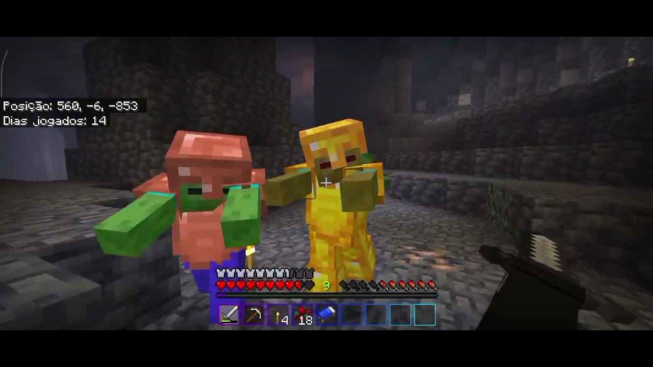 Primeiro vídeo de MINECRAFT do canal!! 