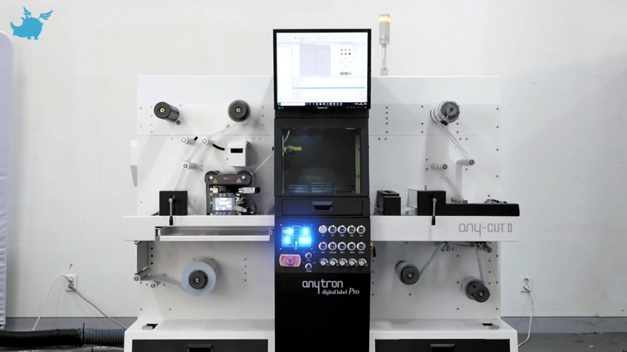 On-demand laser label cutting any-CUT II