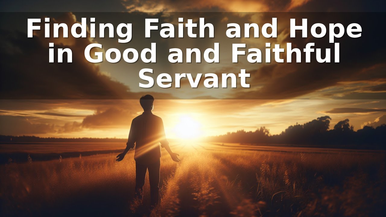 Finding Faith and Hope in Good and Faithful Servant