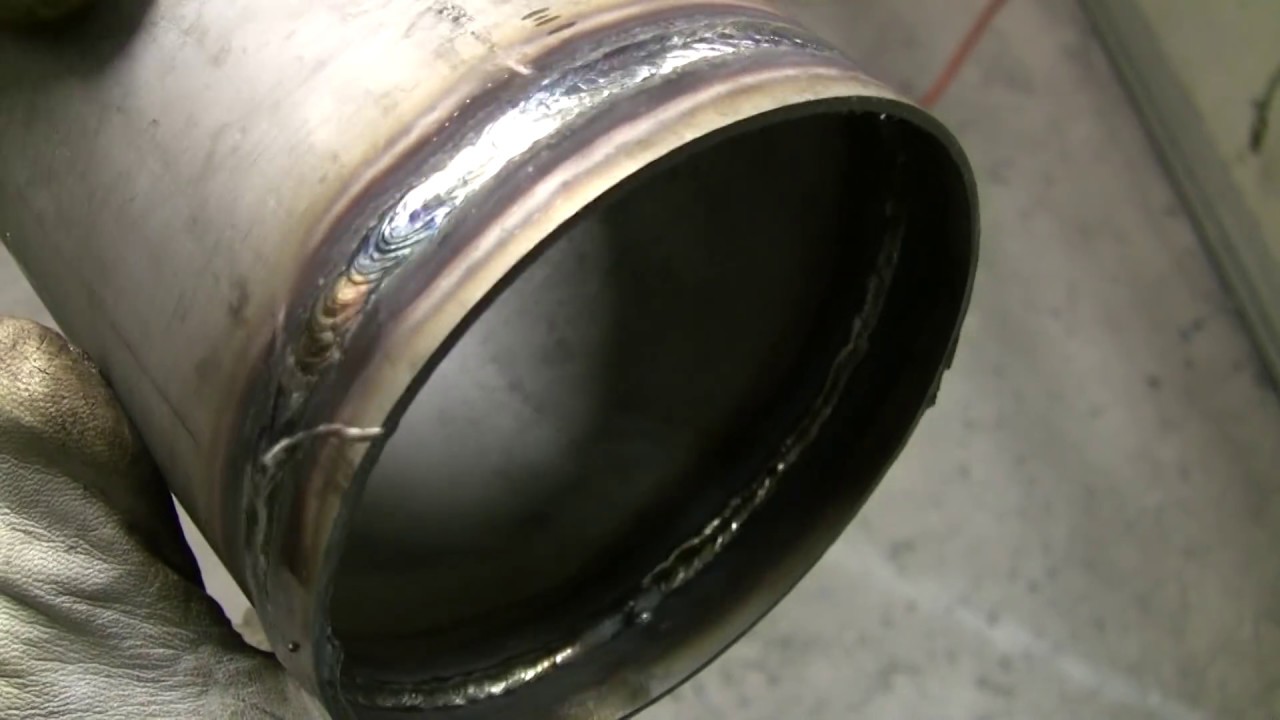 Arc shot 5/64" bw stainless pipe Stick welding xray quality with full penetration.