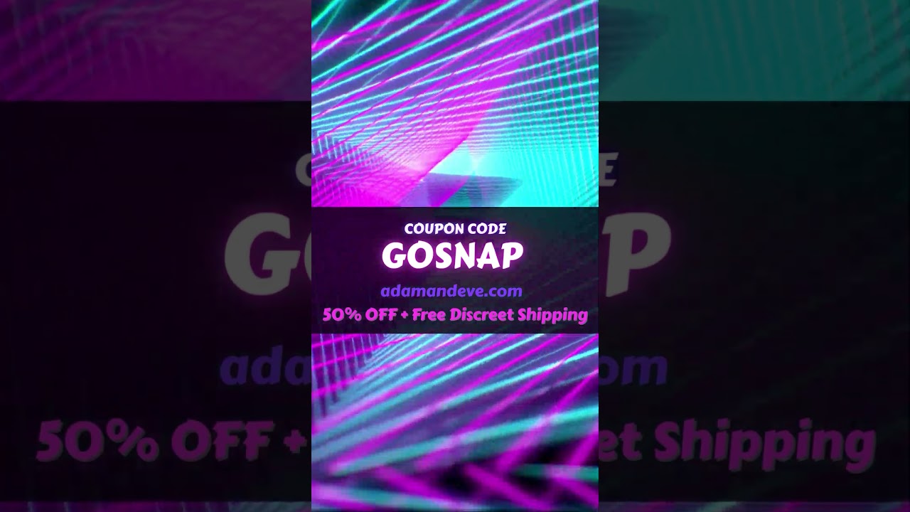 What I Got Using the Adam and Eve Discount Code GOSNAP