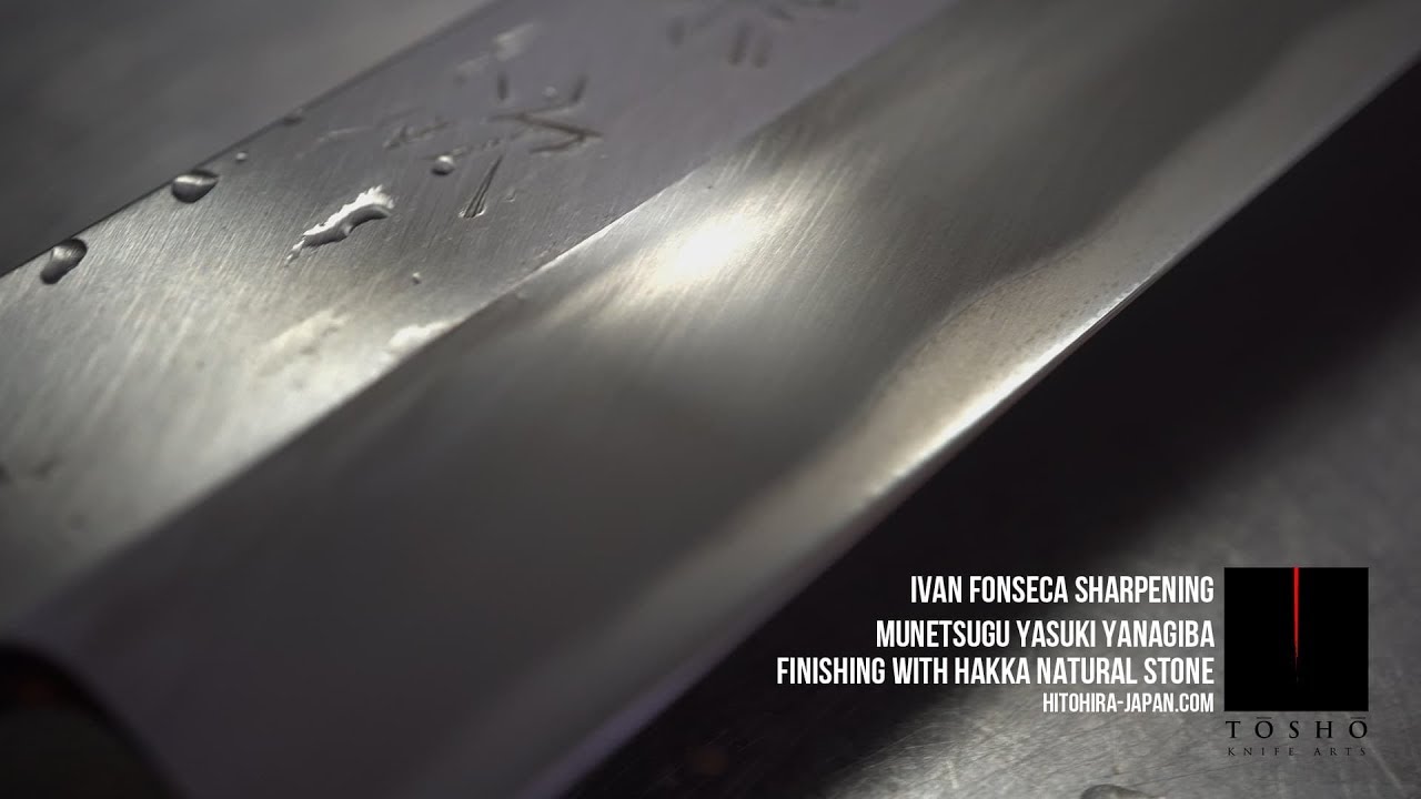 Sharpening Munetsugu Yanagiba | Ivan The Sharpener