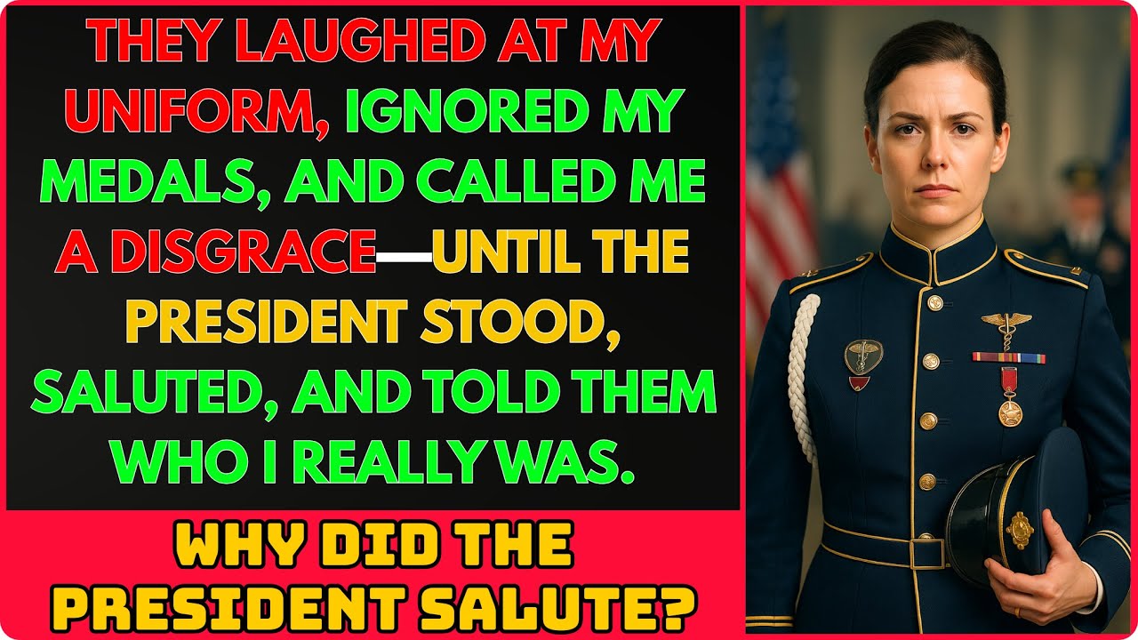 My Family Called Me Worthless - Until the Commander in Chief Looked at Me and Said “You Saved More..