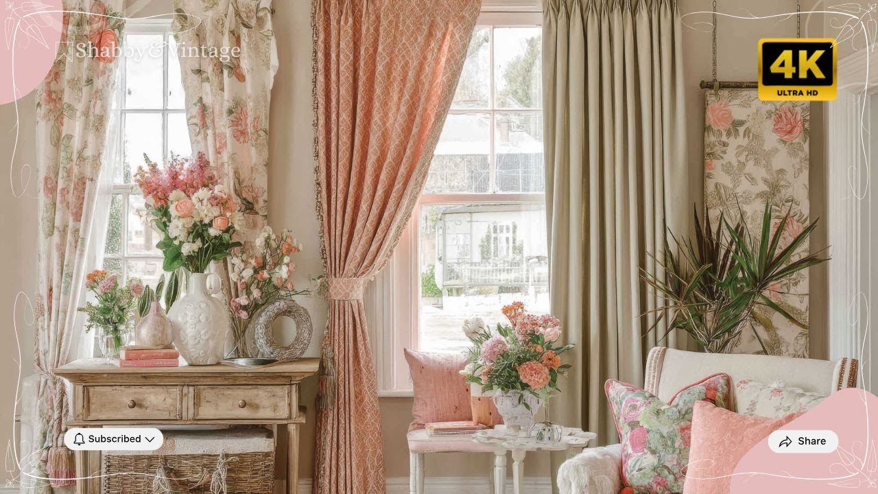 Curtains That Make a Cottage Feel Like a Luxe Retreat | Elegant Cottagecore Curtain Ideas