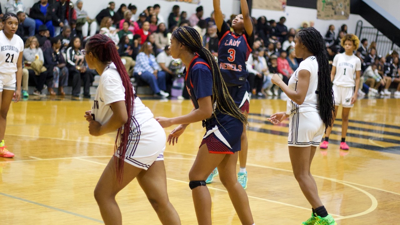Restoration and Bessemer Academy Girls Basketball Highlights