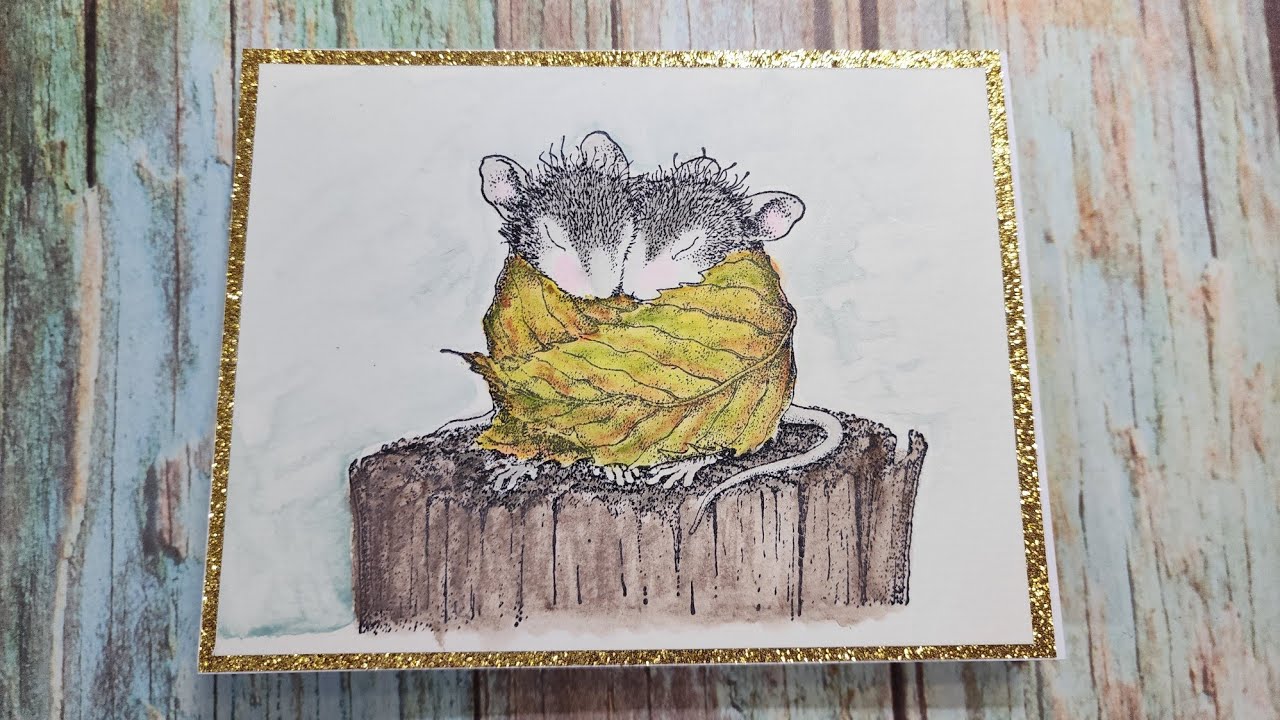 Snuggle Up House Mouse by Spellbinders