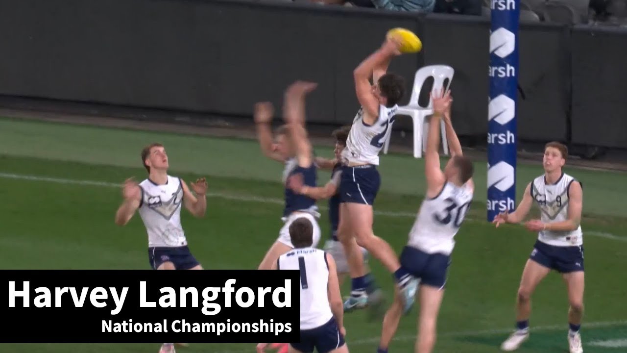 Harvey Langford - Larke Medallist - National Championships (Vic Metro v Vic Country)