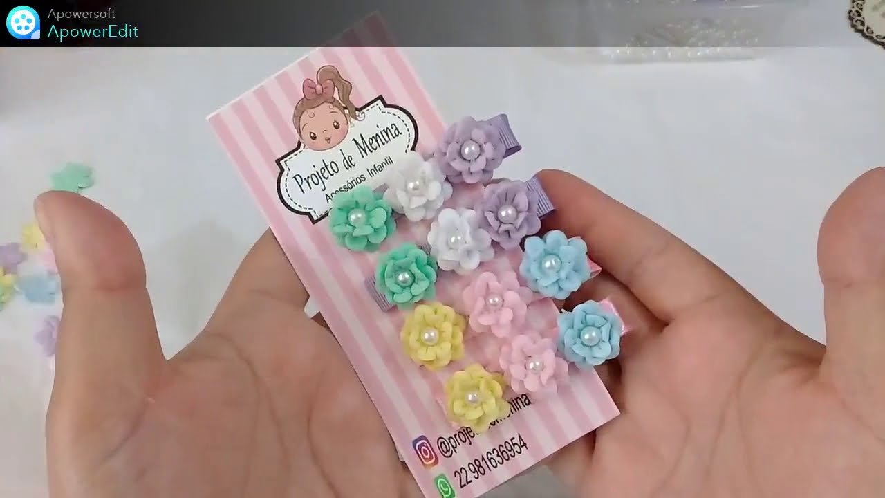Florzinha 3D no Bico de Pato/Parzinho/ #iniciante