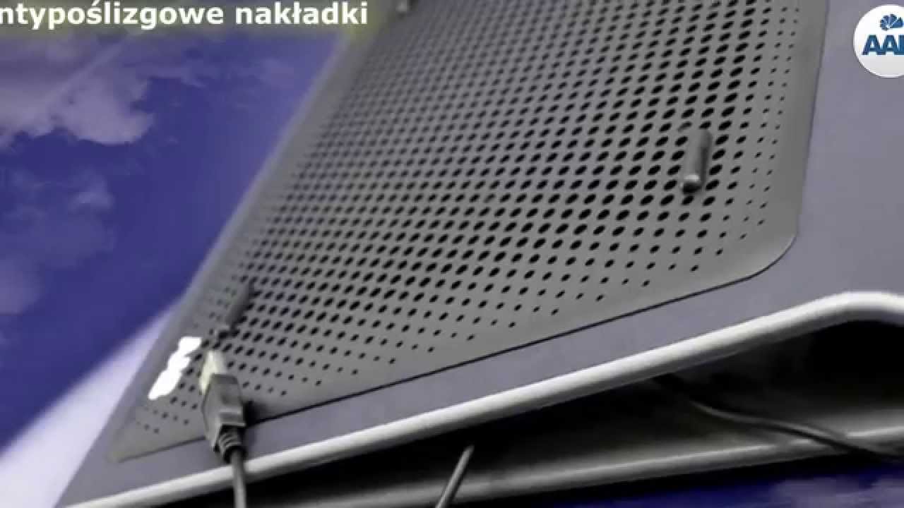AAB Cooling NC40 podstawka pod laptopa - Prezentacja