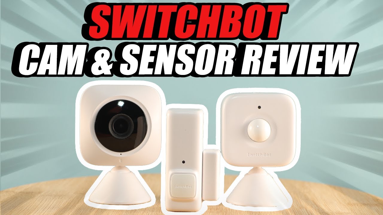 3 New Products from Switchbot! | Contact Sensor, Motion Sensor, & Indoor Camera - Review and Setup