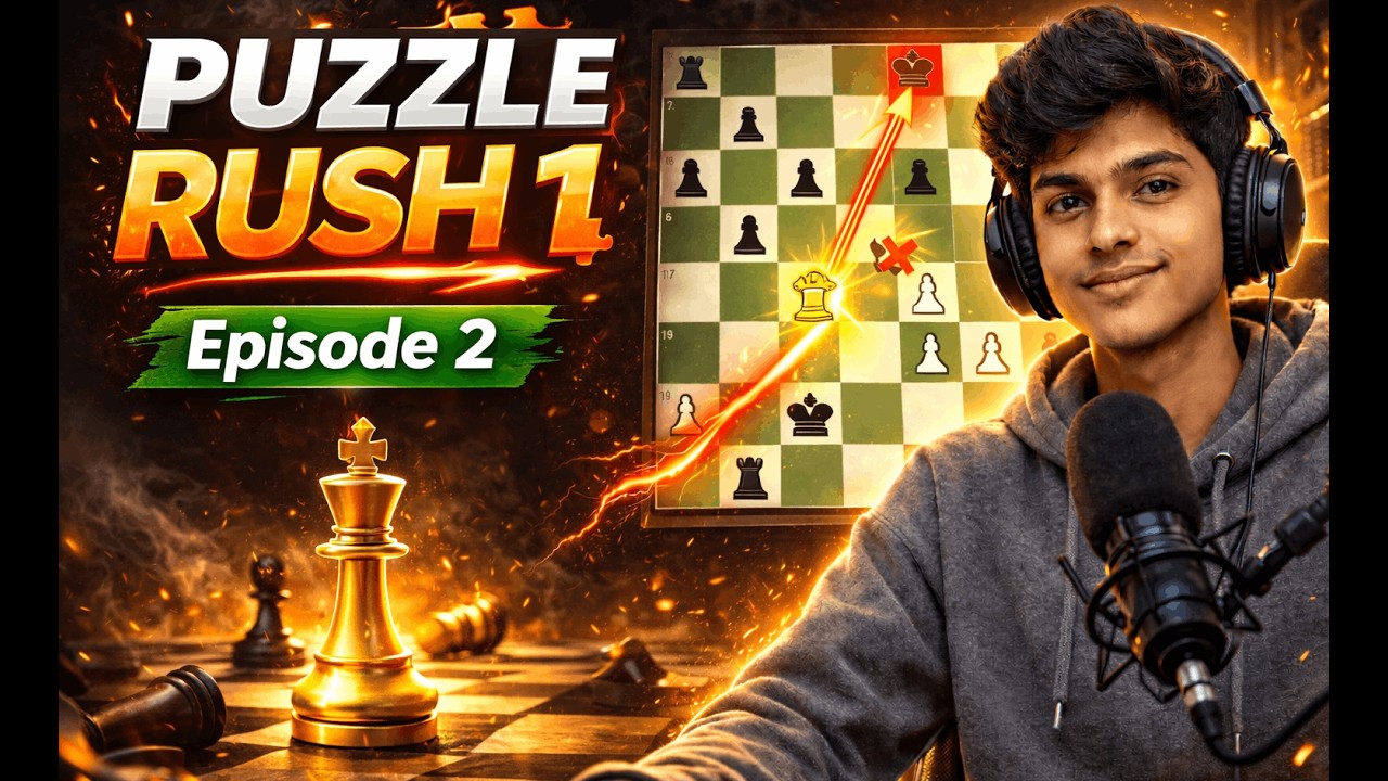 Puzzle Rush1 #Ep2 | Did 3 wrong puzzle in just 6! | Just a waste of time