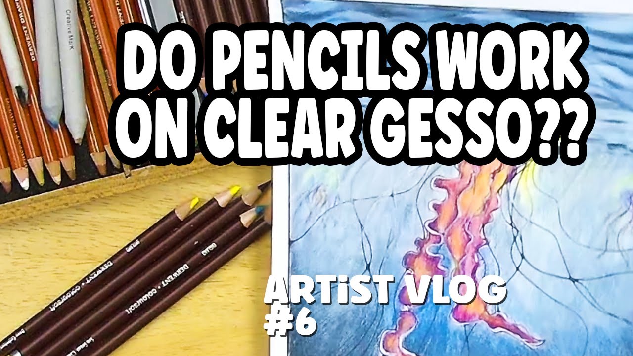 How to Use Clear Gesso with Colored Pencils for Beginners