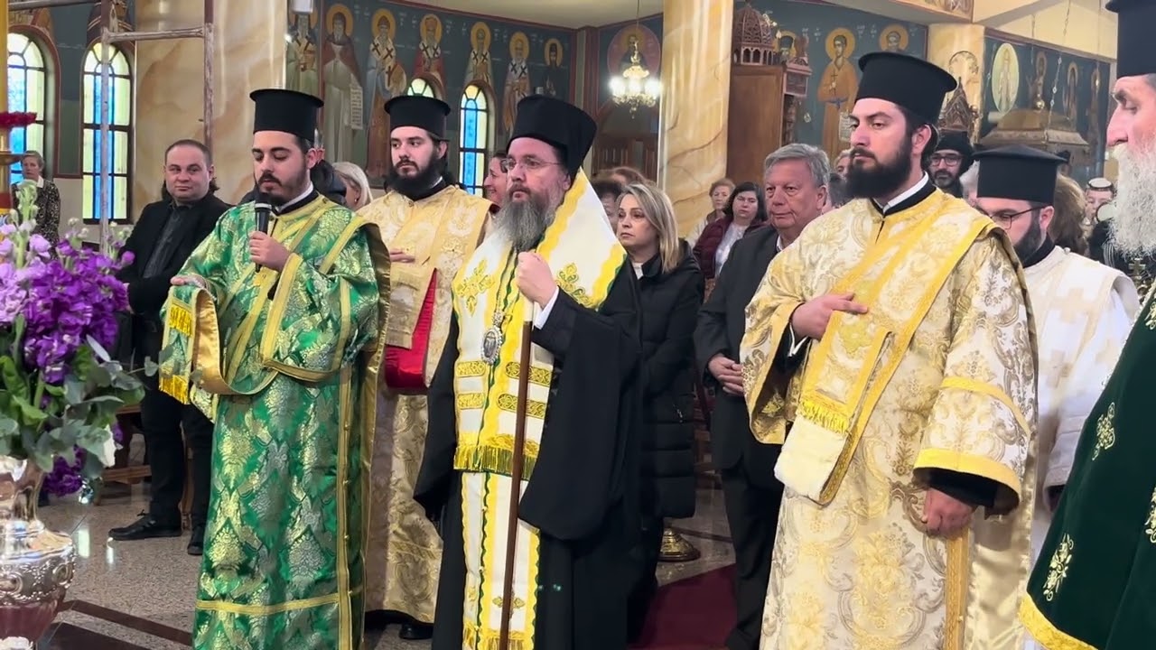 Ι.Ν. Αγίου Κωνσταντίνου Αγρινίου : Υποδοχή αποτμήματος Τιμίου Ξύλου (14/3/2026)