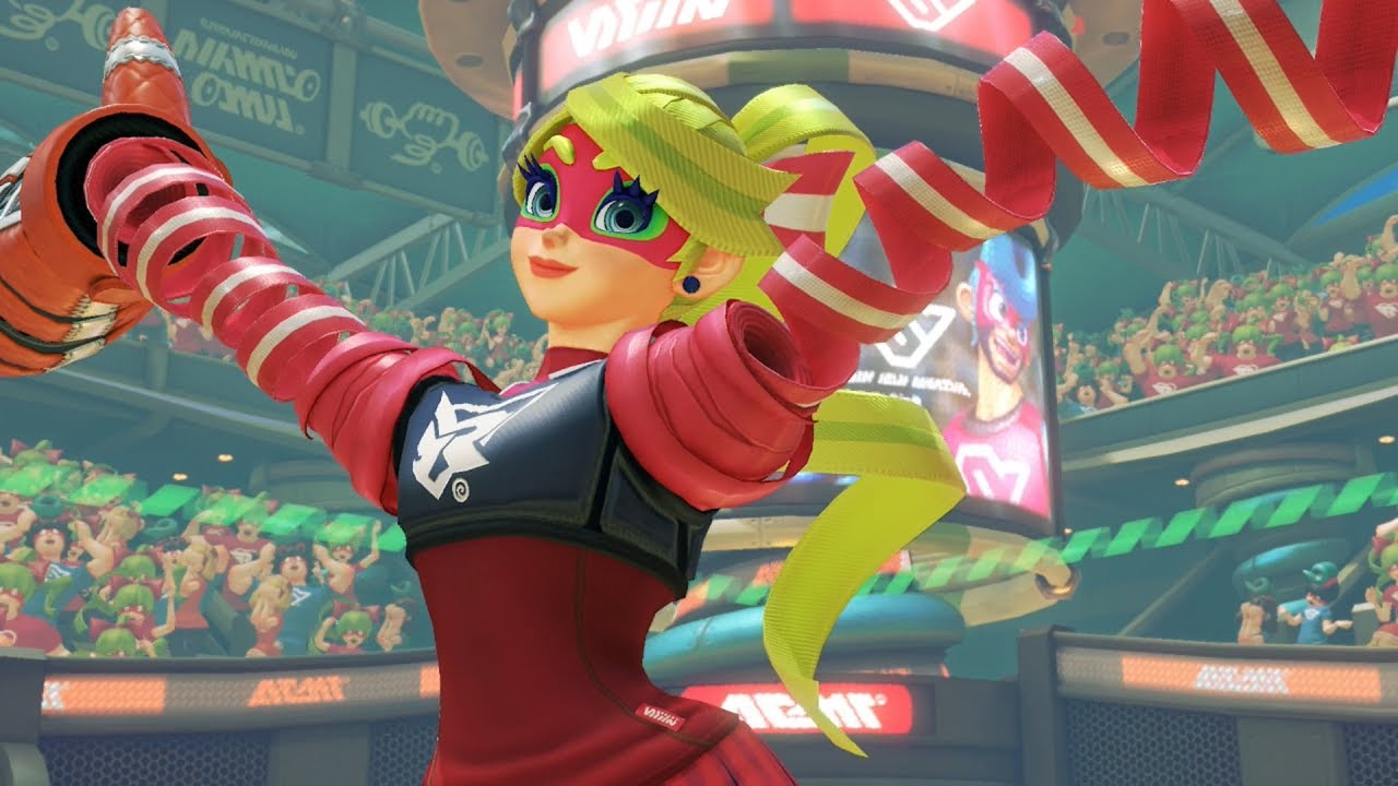 ARMS Gameplay - Ribbon Girl (60 FPS) Nintendo Switch