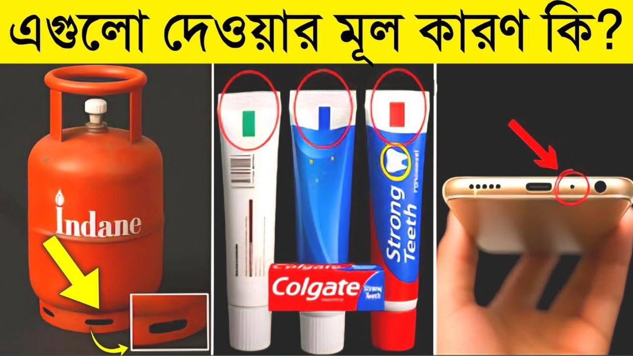 দৈনিক জিনিসের অজানা তথ্য যা আপনি জানেন না | 10 facts you didn't know | Amazing facts in bengali