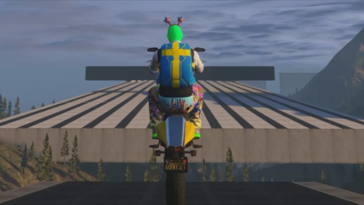 GTA 5  - Stunt Race - ''Trench III'' - World Record Fail