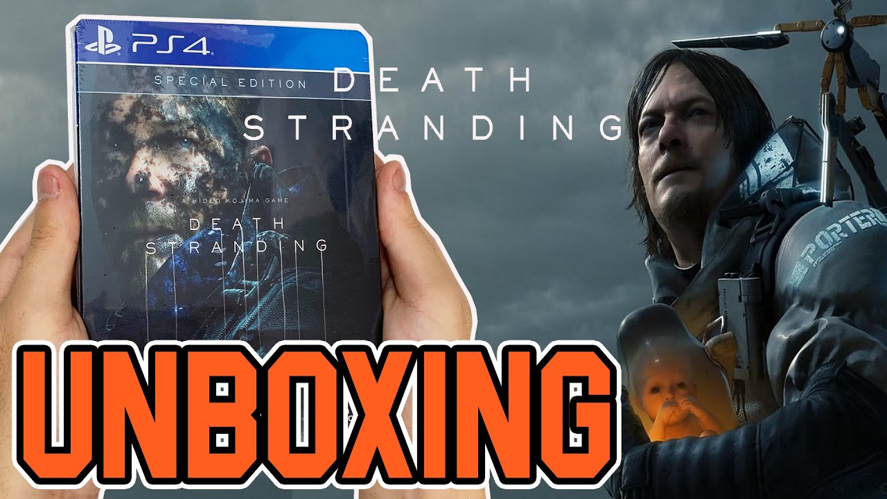 Death Stranding Special Edition (PS4) Unboxing