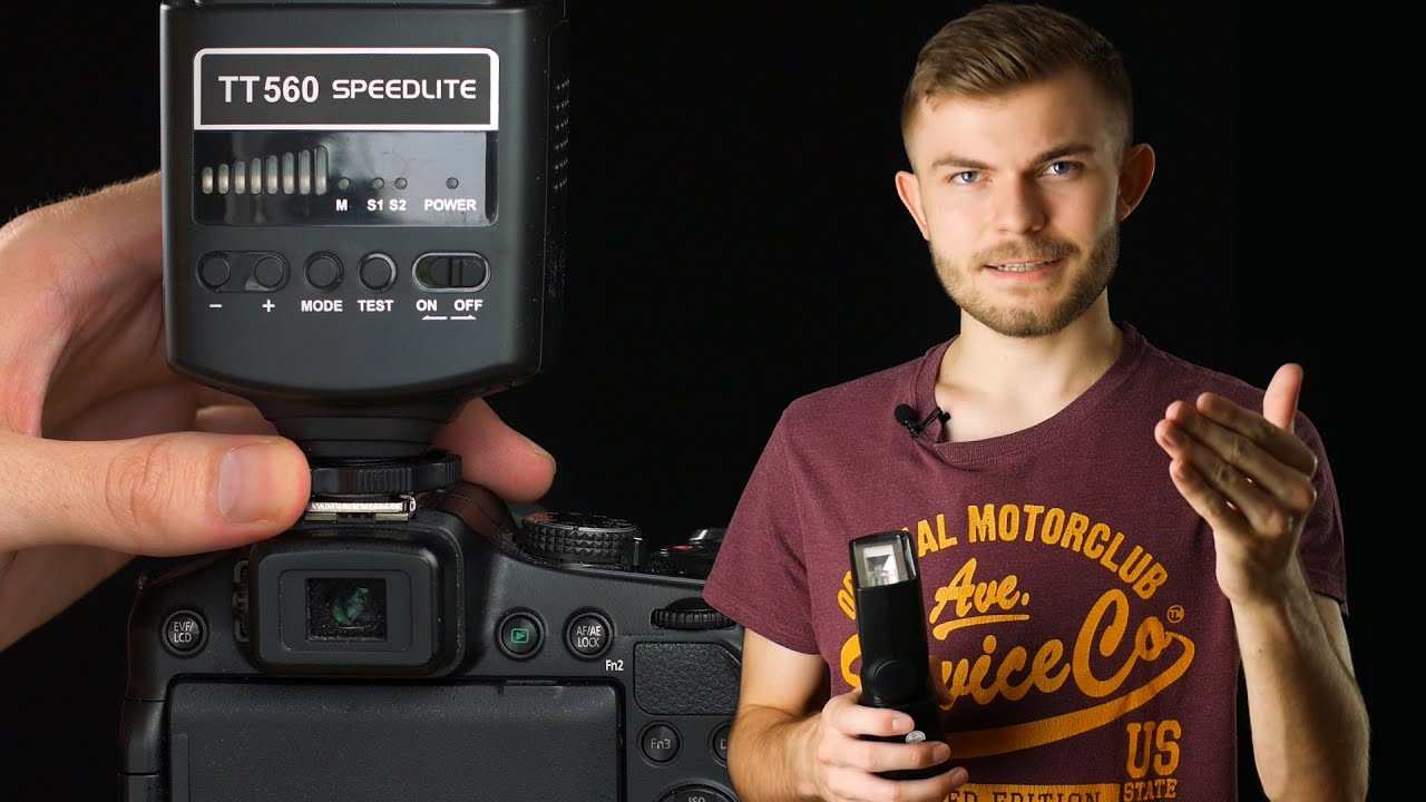 Der billigste Blitz auf Amazon! Neewer TT560 Review